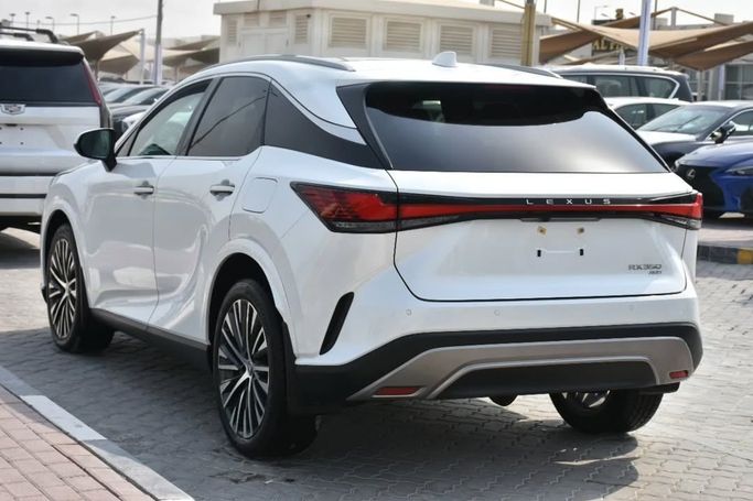 Used Lexus RX 350 V, 2.4 l, 2024 in Sharjah by Alfaris Used Cars, White color.  | AUTO.AE