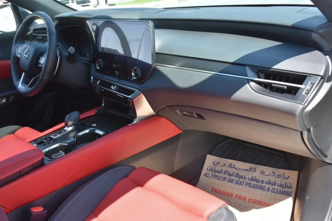 Used Lexus RX 350 V, 2.4 l, 2023 in Sharjah by Alfaris Used Cars, Black color. Other | AUTO.AE