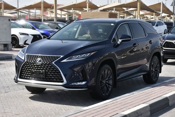 Used Lexus RX 350L IV Facelift, 3.5 l, 2022 in Sharjah by Alfaris Used Cars, Blue color. Other | AUTO.AE