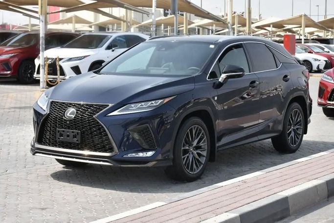 Used Lexus RX 350 IV Facelift, 3.5 l, 2021 in Sharjah by Alfaris Used Cars, Blue color. Other | AUTO.AE