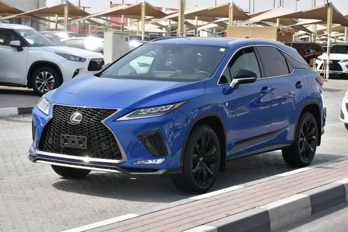Used Lexus RX 350 IV Facelift, 3.5 l, 2021 in Sharjah by Alfaris Used Cars, Blue color. Other | AUTO.AE