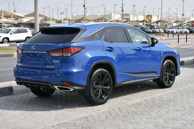 Used Lexus RX 350 IV Facelift, 3.5 l, 2021 in Sharjah by Alfaris Used Cars, Blue color. Other | AUTO.AE