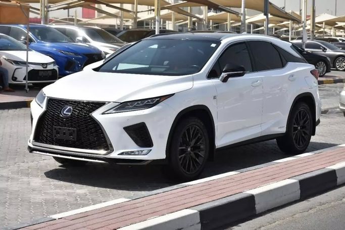 Used Lexus RX 450h IV Facelift, 3.5 l, 2020 in Sharjah by Alfaris Used Cars, White color. Other | AUTO.AE