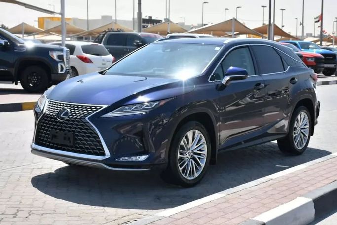 Used Lexus RX 350 IV Facelift, 3.5 l, 2021 in Sharjah by Alfaris Used Cars, Blue color. Other | AUTO.AE