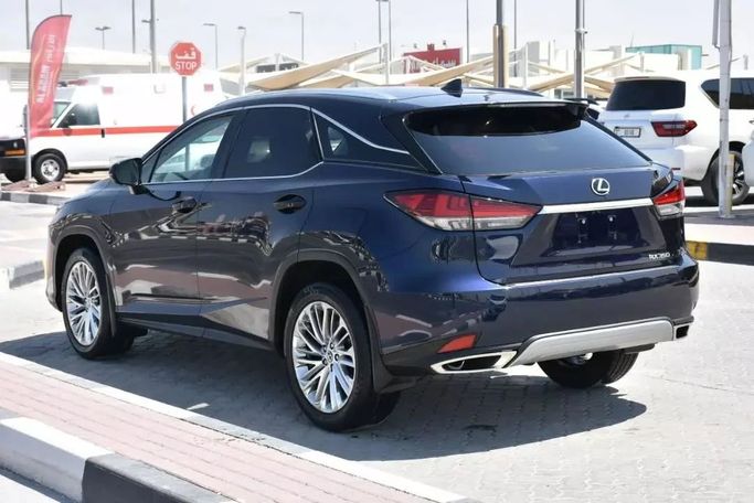 Used Lexus RX 350 IV Facelift, 3.5 l, 2021 in Sharjah by Alfaris Used Cars, Blue color. Other | AUTO.AE