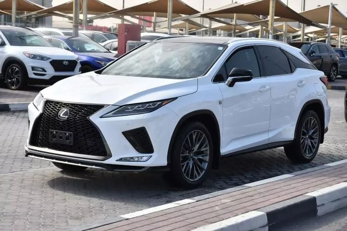 Used Lexus RX 350 IV Facelift, 3.5 l, 2022 in Sharjah by Alfaris Used Cars, White color. Other | AUTO.AE