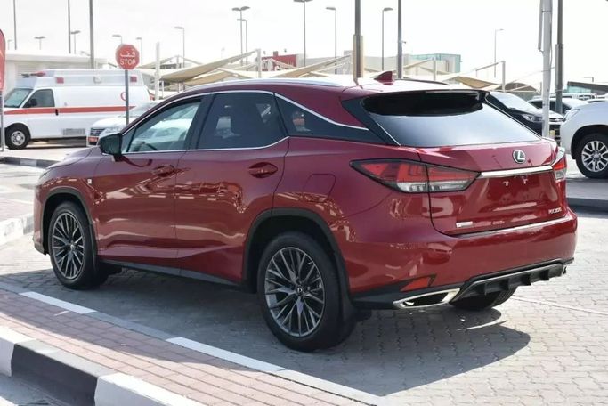 Used Lexus RX 350 IV Facelift, 3.5 l, 2022 in Sharjah by Alfaris Used Cars, Red color. Other | AUTO.AE