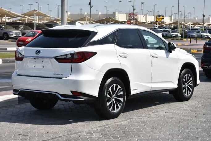 Used Lexus RX 450h IV Facelift, 3.5 l, 2022 in Sharjah by Alfaris Used Cars, White color. Other | AUTO.AE
