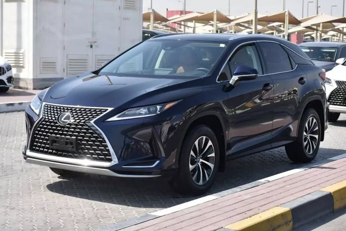 Used Lexus RX 350 IV Facelift, 3.5 l, 2021 in Sharjah by Alfaris Used Cars, Blue color. Other | AUTO.AE
