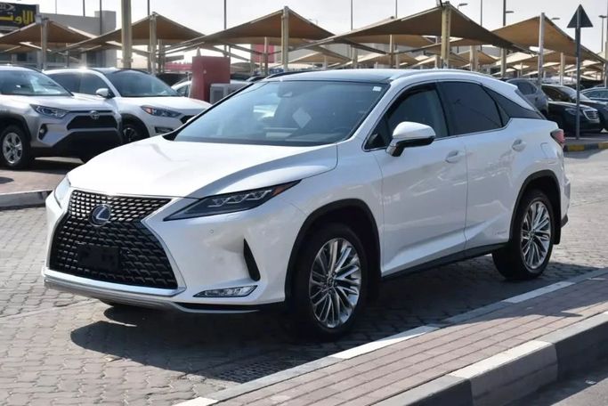 Used Lexus RX 450h IV Facelift, 3.5 l, 2020 in Sharjah by Alfaris Used Cars, White color. Other | AUTO.AE