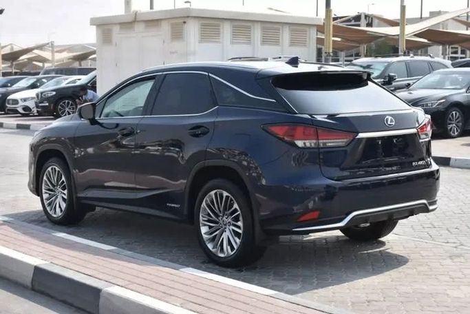 Used Lexus RX 450h IV Facelift, 3.5 l, 2020 in Sharjah by Alfaris Used Cars, Blue color. Other | AUTO.AE
