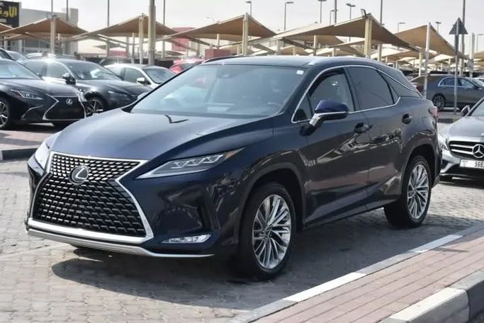 Used Lexus RX 350 IV Facelift, 3.5 l, 2020 in Sharjah by Alfaris Used Cars, Blue color. Other | AUTO.AE