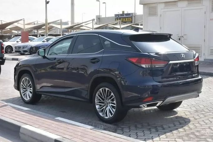 Used Lexus RX 350 IV Facelift, 3.5 l, 2020 in Sharjah by Alfaris Used Cars, Blue color. Other | AUTO.AE