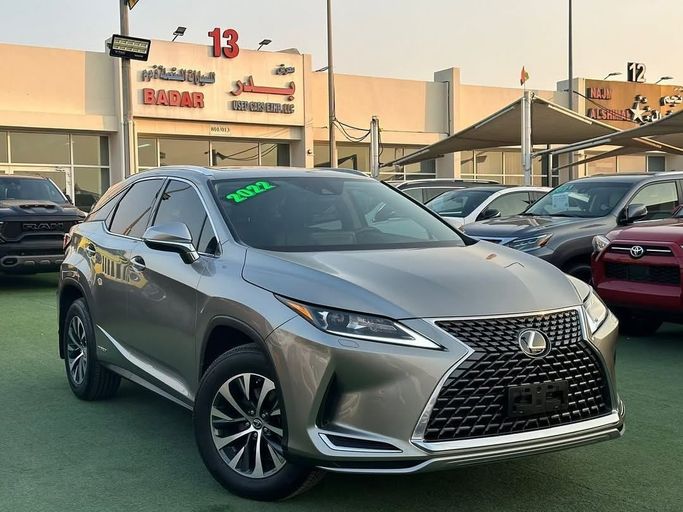 Used Lexus RX 450h IV Facelift, 3.5 l, 2022 in Sharjah by Badar Used Cars, Grey color.  | AUTO.AE