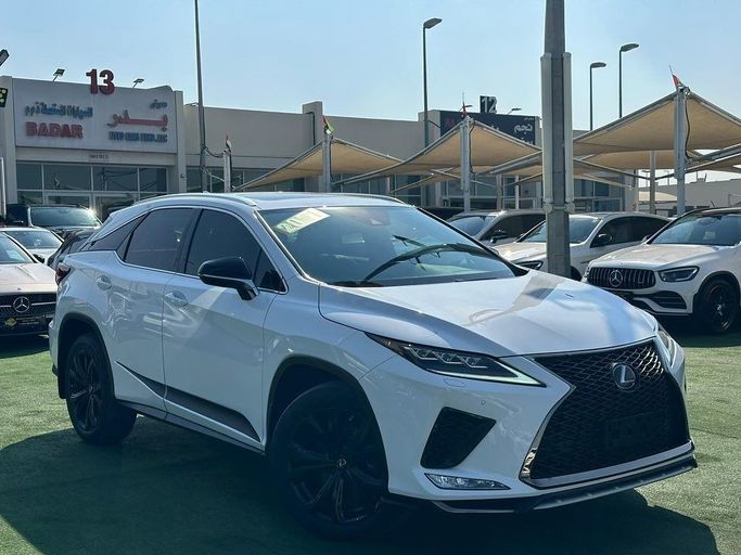 Used Lexus RX 350 IV Facelift, 3.5 l, 2021 in Sharjah by Badar Used Cars, White color.  | AUTO.AE