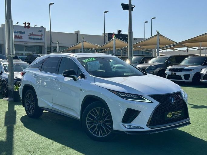 Used Lexus RX 350 IV Facelift, 3.5 l, 2020 in Sharjah by Badar Used Cars, White color.  | AUTO.AE