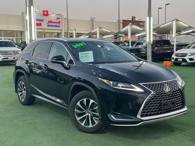 Used Lexus RX 350 IV Facelift, 3.5 l, 2021 in Sharjah by Badar Used Cars, Black color.  | AUTO.AE