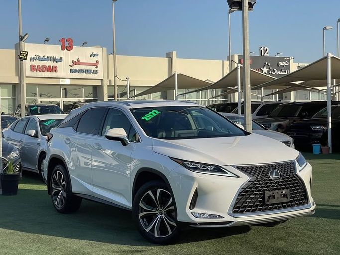 Used Lexus RX 350 IV Facelift, 3.5 l, 2022 in Sharjah by Badar Used Cars, White color.  | AUTO.AE