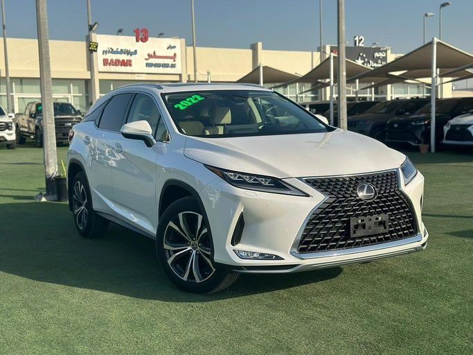 Used Lexus RX 350 IV Facelift, 3.5 l, 2022 in Sharjah by Badar Used Cars, White color.  | AUTO.AE