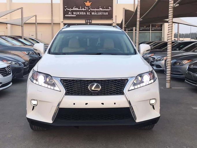 Used Lexus RX 350 IV, 3.5 l, 2015 in Sharjah by Al Nukhba Al Malakyah Used Cars, White color. American Specs | AUTO.AE