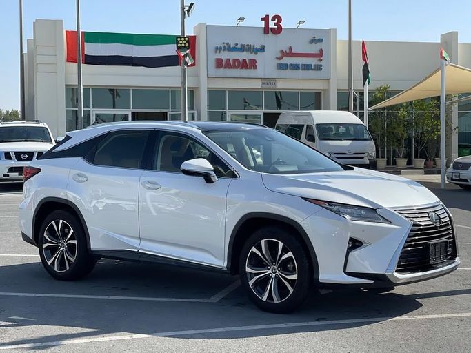 Used Lexus RX 350 IV, 3.5 l, 2018 in Sharjah by Badar Used Cars, White color.  | AUTO.AE