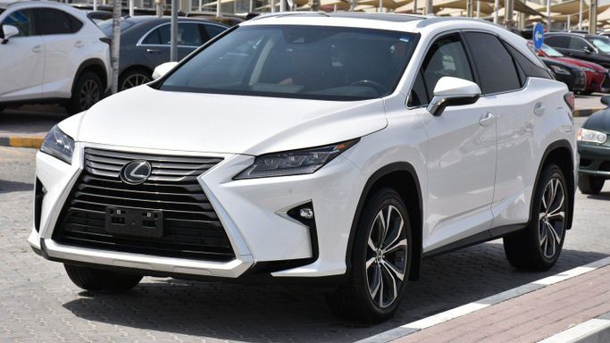 Used Lexus RX 350 IV, 3.5 l, 2019 in Sharjah by Alfaris Used Cars, White color. Other | AUTO.AE