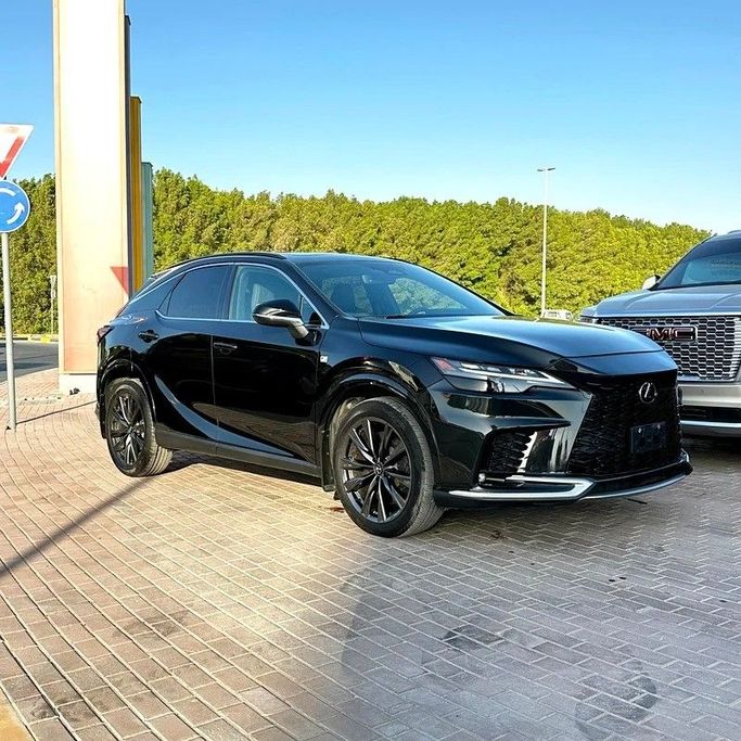 Used Lexus RX 350 V, 2.4 l, 2024 in Sharjah by Golden Desert Used Car, Black color. Other | AUTO.AE
