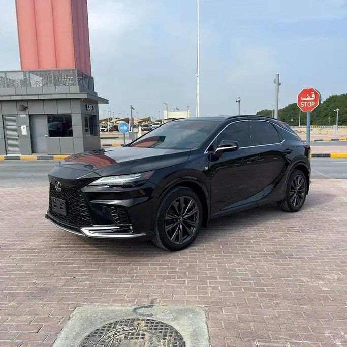 Used Lexus RX 350 V, 2.4 l, 2023 in Sharjah by Golden Desert Used Car, Black color. Other | AUTO.AE