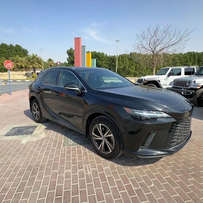 Used Lexus RX 350h V, 2.5 l, 2024 in Sharjah by Golden Desert Used Car, Black color. Other | AUTO.AE