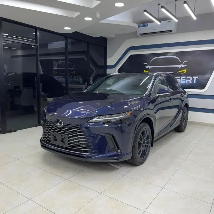 Used Lexus RX 350h V, 2.5 l, 2024 in Sharjah by Golden Desert Used Car, Navy Blue color.  | AUTO.AE | Listing #263157