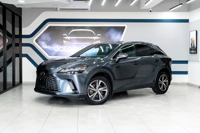 Used Lexus RX 350h V, 2.5 l, 2024 in Sharjah by Golden Desert Used Car, Grey color.  | AUTO.AE | Listing #263165