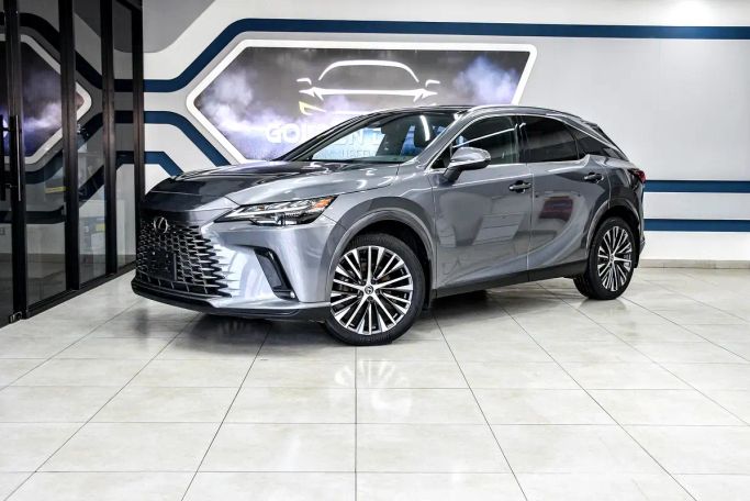 Used Lexus RX 350h V, 2.5 l, 2023 in Sharjah by Golden Desert Used Car, Grey color.  | AUTO.AE | Listing #263169