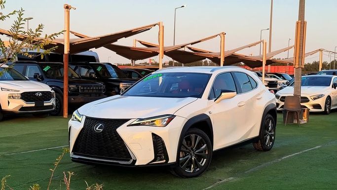 Used Lexus UX 200 I, 2.0 l, 2020 in Sharjah by Badar Used Cars, White color.  | AUTO.AE