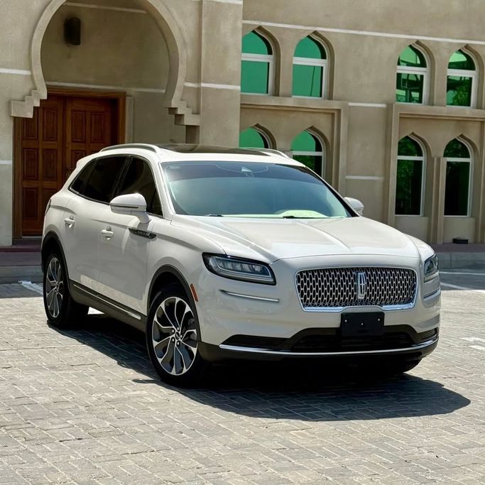 Used Lincoln Nautilus I, 2.0 l, 2023 in Sharjah by Sarmad Cars, White color. American Specs | AUTO.AE