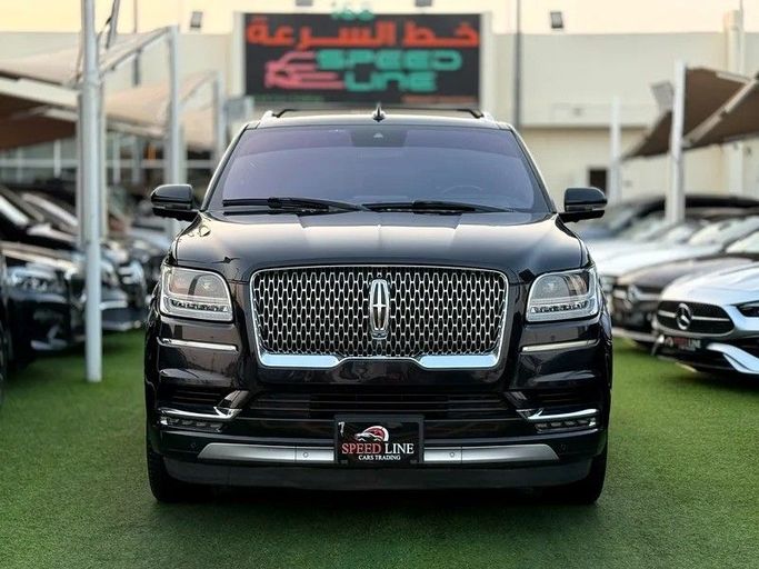 Used Lincoln Navigator IV, 3.5 l, 2019 in Sharjah by Speed Line Used Cars, Black color. GCC Specs | AUTO.AE