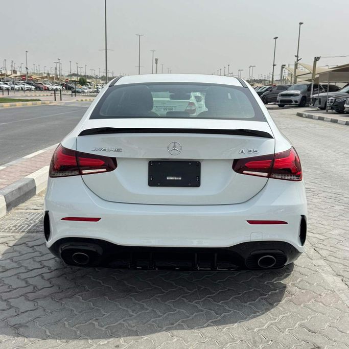 Used Mercedes-Benz A-Class AMG 35 AMG II (W177), 2.0 l, 2021 in Sharjah by Alfaris Used Cars, White color. Other | AUTO.AE