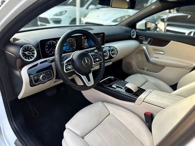 Used Mercedes-Benz A-Class 220 IV (W177), 2.0 l, 2019 in Sharjah by Ahmad alkhodari Motors, White color. American Specs | AUTO.AE