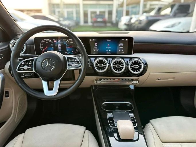 Used Mercedes-Benz A-Class 220 IV (W177), 2.0 l, 2019 in Sharjah by Ahmad alkhodari Motors, White color. American Specs | AUTO.AE
