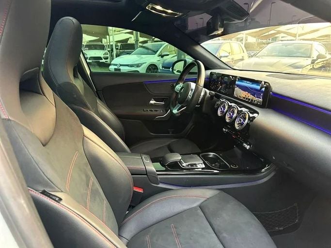 Used Mercedes-Benz A-Class 250 IV (W177), 2.0 l, 2019 in Sharjah by Ahmad alkhodari Motors, White color. GCC Specs | AUTO.AE
