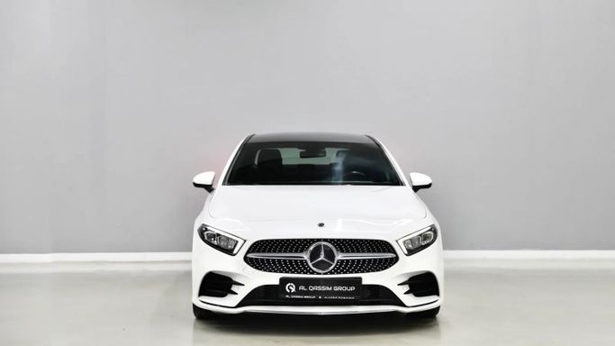 Used Mercedes-Benz A-Class 200 IV (W177), 1.3 l, 2021 in Sharjah by Al Qassem Cars Trading, White color. GCC Specs | AUTO.AE