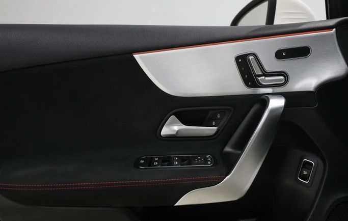 Used Mercedes-Benz A-Class 200 IV (W177), 1.3 l, 2021 in Sharjah by Al Qassem Cars Trading, White color. GCC Specs | AUTO.AE