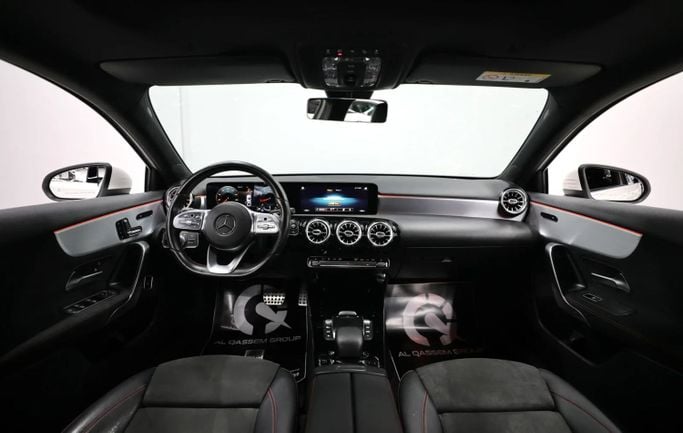 Used Mercedes-Benz A-Class 200 IV (W177), 1.3 l, 2021 in Sharjah by Al Qassem Cars Trading, White color. GCC Specs | AUTO.AE