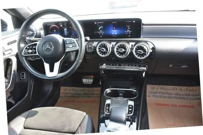 Used Mercedes-Benz A-Class 220 IV (W177), 2.0 l, 2019 in Sharjah by Alfaris Used Cars, White color. Other | AUTO.AE