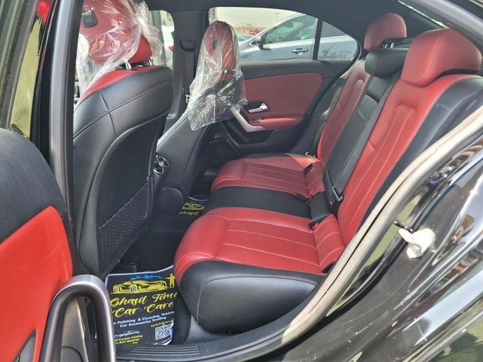 Подержанный Mercedes-Benz A-Class 220 IV (W177), 2.0 л, 2019 в Шардже от Tabarak Used Cars Черный цвет. Американская | AUTO.AE