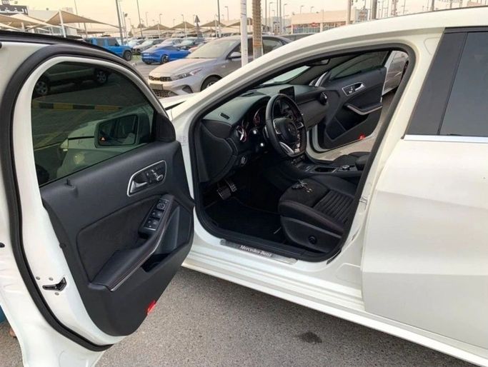 Used Mercedes-Benz A-Class 250 III (W176) Facelift, 2.0 l, 2017 in Sharjah by Titanium Used Cars, White color. GCC Specs | AUTO.AE