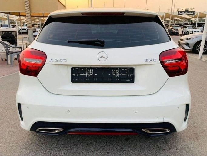 Used Mercedes-Benz A-Class 250 III (W176) Facelift, 2.0 l, 2017 in Sharjah by Titanium Used Cars, White color. GCC Specs | AUTO.AE
