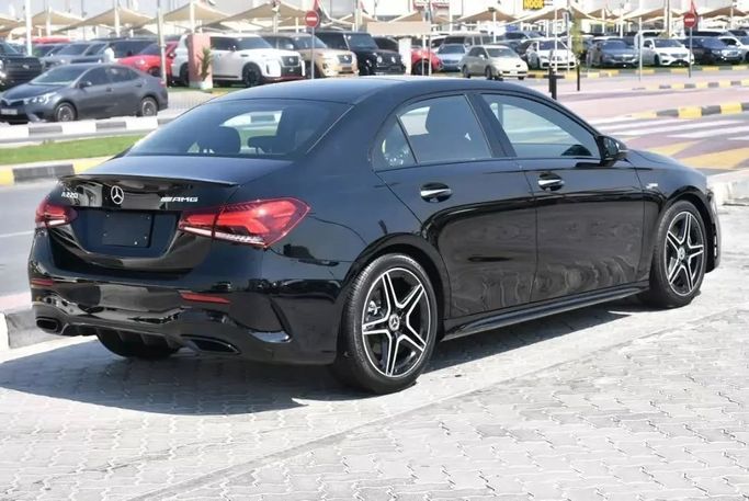 Used Mercedes-Benz A-Class 220 IV (W177), 2.0 l, 2019 in Sharjah by Alfaris Used Cars, Black color. Other | AUTO.AE