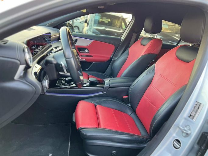 Used Mercedes-Benz A-Class 220 IV (W177), 2.0 l, 2021 in Sharjah by Ali Used Cars, Silver color. American Specs | AUTO.AE