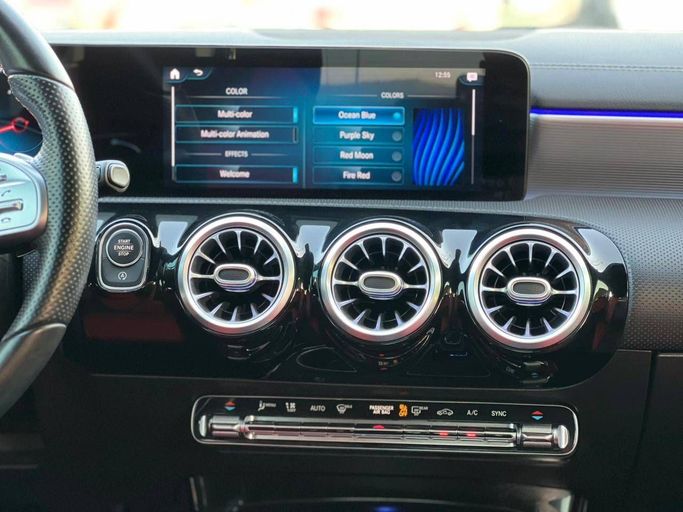 Used Mercedes-Benz A-Class 220 IV (W177), 2.0 l, 2021 in Sharjah by Ali Used Cars, Silver color. American Specs | AUTO.AE