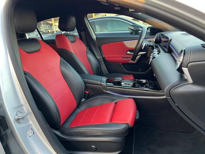 Used Mercedes-Benz A-Class 220 IV (W177), 2.0 l, 2021 in Sharjah by Ali Used Cars, Silver color. American Specs | AUTO.AE